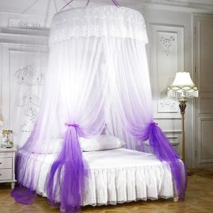 Purple Bed Canopy